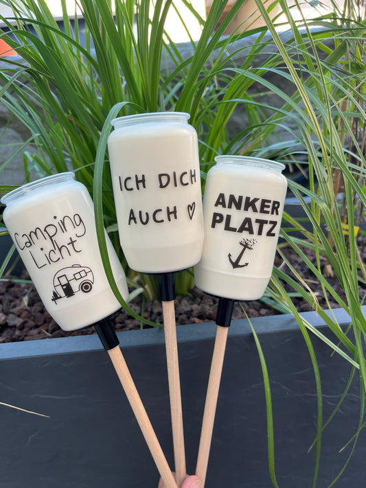 GARTENFACKEL Camping Licht Ich dich auch Ankerplatz