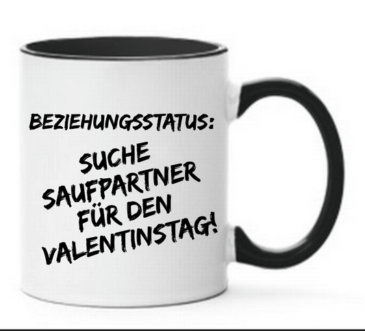 Tasse Beziehungsstatus: Saufpartner Farbwahl