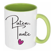 Lade das Bild in den Galerie-Viewer, Tasse Patente Tante Patentante Farbwahl
