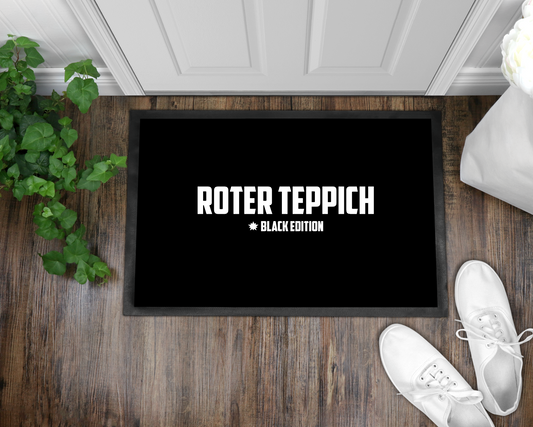 Fußmatte Roter Teppich Black Edition