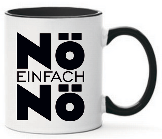 Tasse NÖ EINFACH NÖ Farbwahl