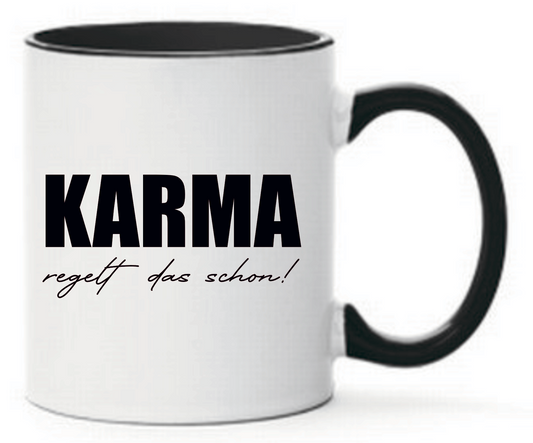 Tasse Karma regelt das schon! Farbwahl