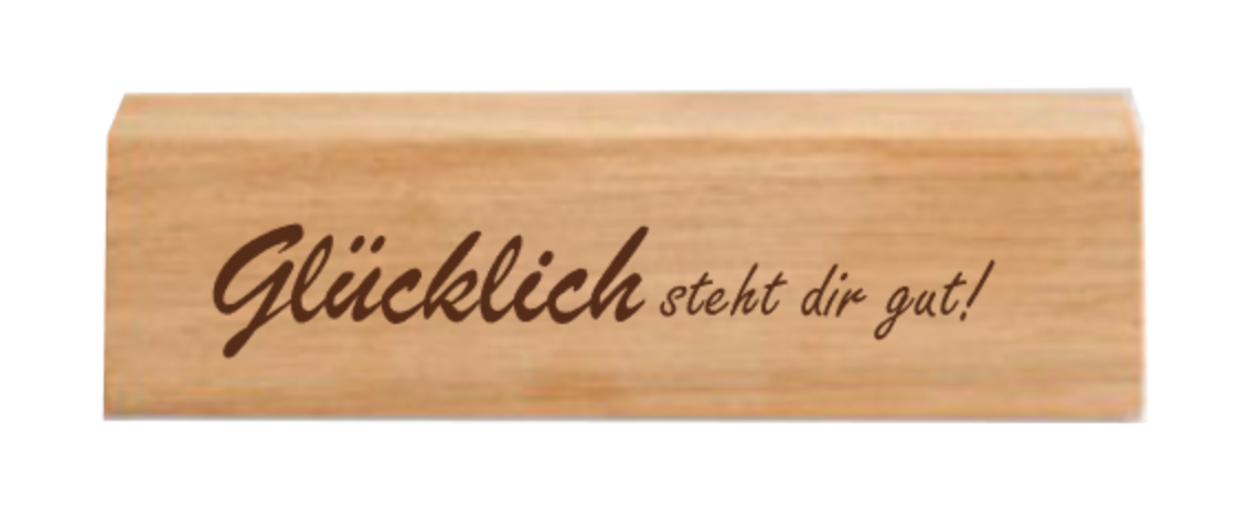 Kartenhalter Bildhalter Bildleiste Holz Aufdruck Postkartenhalter