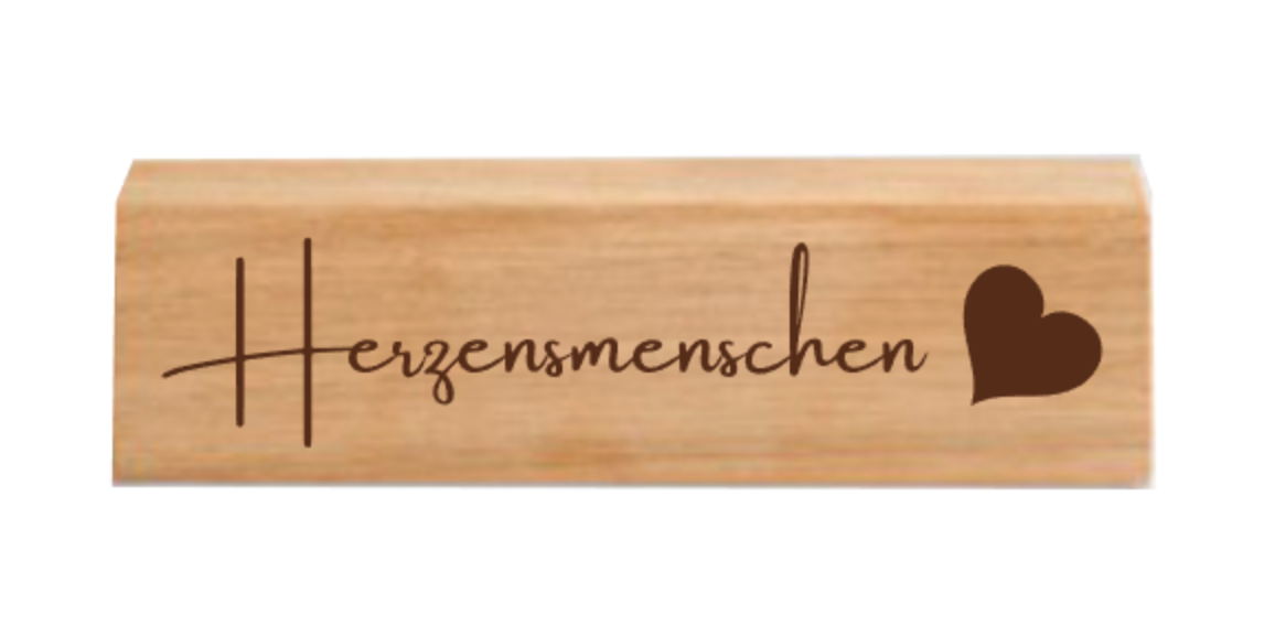 Kartenhalter Bildhalter Bildleiste Holz Aufdruck Postkartenhalter