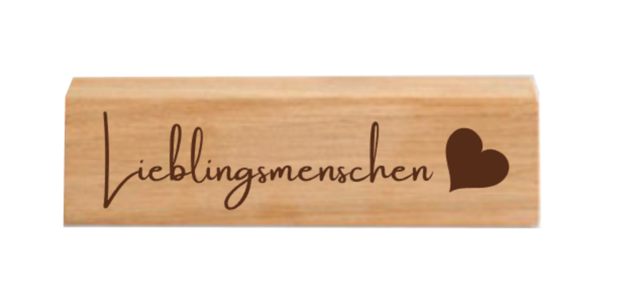 Kartenhalter Bildhalter Bildleiste Holz Aufdruck Postkartenhalter