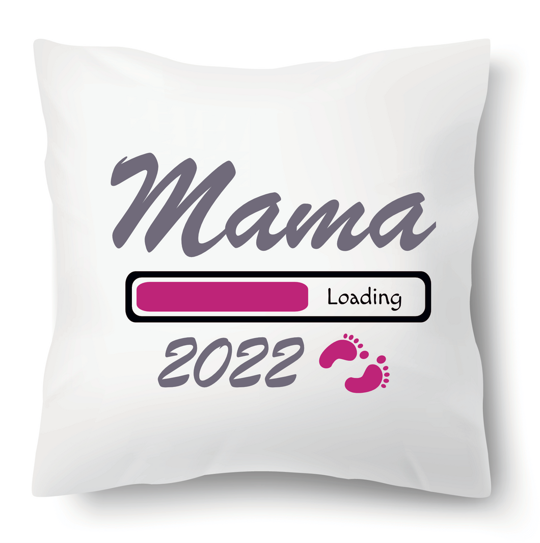 Kissen Mama 2022 Loading Pink