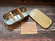 Lade das Bild in den Galerie-Viewer, Lunchbox Dose XL Herz mit Name oder Spruch Brotdose Personalisiert
