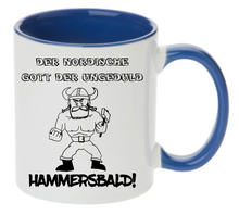Lade das Bild in den Galerie-Viewer, Tasse Der nordische Gott der Ungeduld Hammersbald Hessisch Farbwahl

