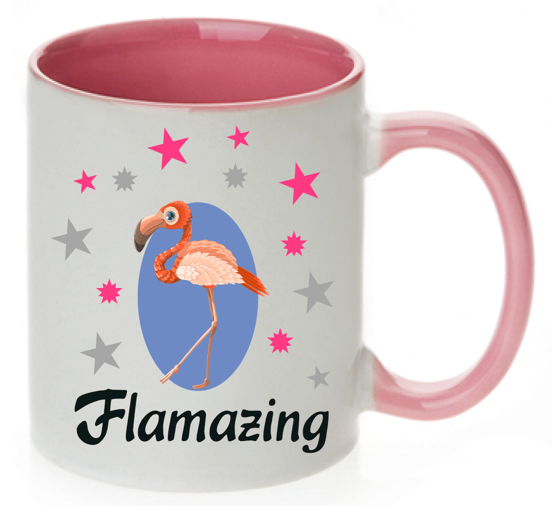 Tasse Flamingo Flamazing Amazing Farbwahl