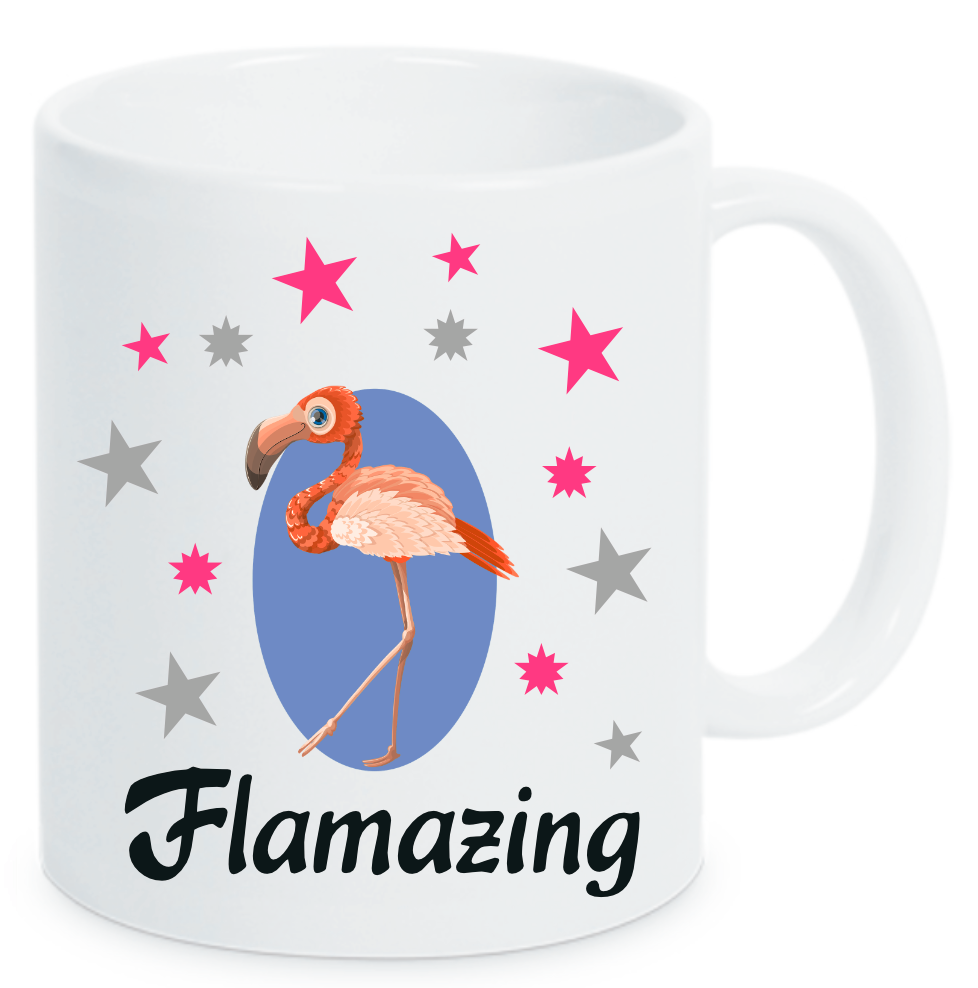 Tasse Flamingo Flamazing Amazing Farbwahl