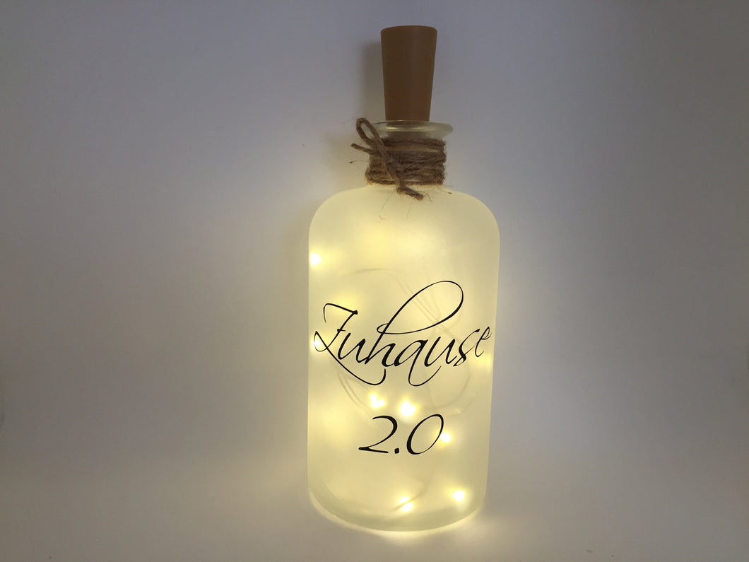 Flaschenlicht Zu Hause 2.0