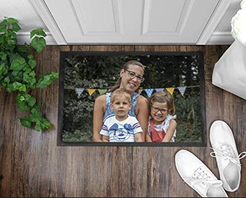 Fußmatte individuell mit Foto Familie Kinder